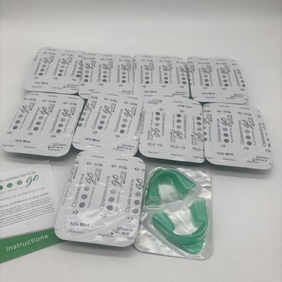 Opalescence Go 10 % Mint Prefilled Teeth Whitening Trays 10 Sets Exp 6/2027