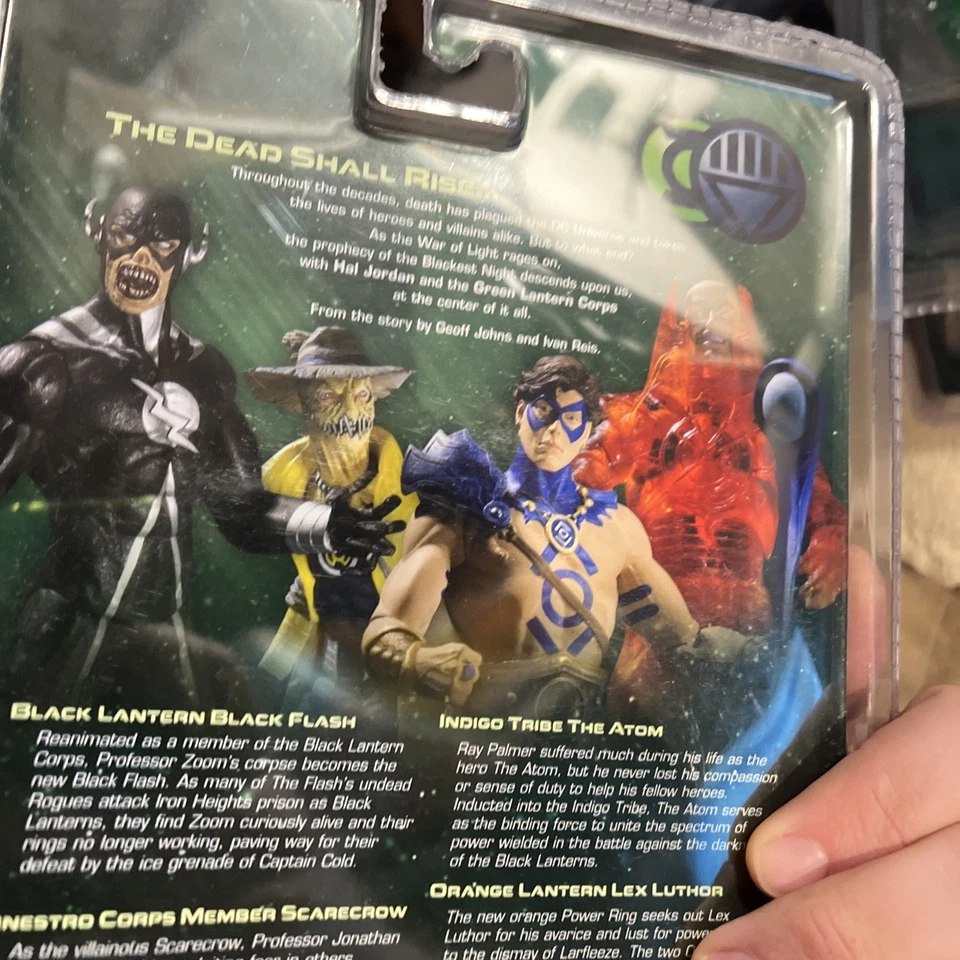 Figura de acción 2011 DC Direct Toys Blackest Night Series 8 Indigo Tribe The Atom Foto 4 de 4