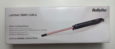 BaByliss C449E Lockenstab 10 mm   Keramik, 10 Stufen, kleine Locken