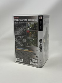 Metal Gear Solid Portable Ops PlayStation Portable PSP Complete CIB Black Label
