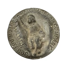 Vintage National Lead Company Solder Dutch Boy 888 Paperweight HEAVY