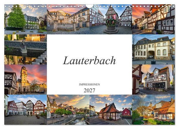 "Calendar 2027 · US Version · Lauterbach Impressions (Wall Calendar 2027 17\" × 12"-image
