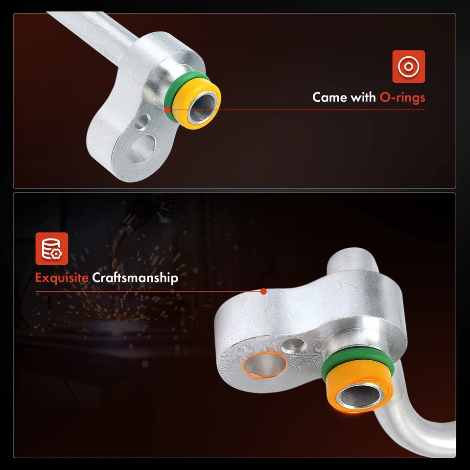 Línea de líquido refrigerante aire acondicionado para BMW X5 2007-2012 X3 2008-2010 X6 2008-2012 Foto 3 de 4