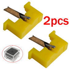 2pcs TURNTABLE STYLUS NEEDLE for SHURE N70EJ N72EJ N72 M70EJ M72EJ N70B 768-D6