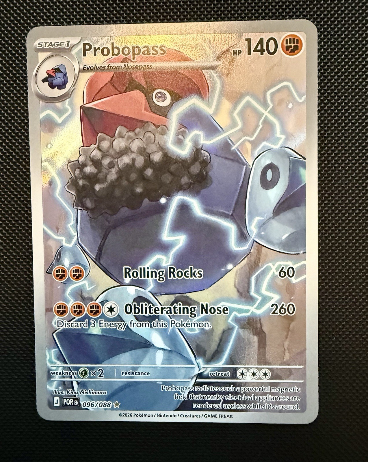 Probopass 96/88 Perfect Order Holo Illustration Rare Pokemon TCG