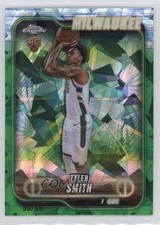 2024-25 Topps Chrome Sapphire Edition Green 50/99 Tyler Smith #196 1n2k