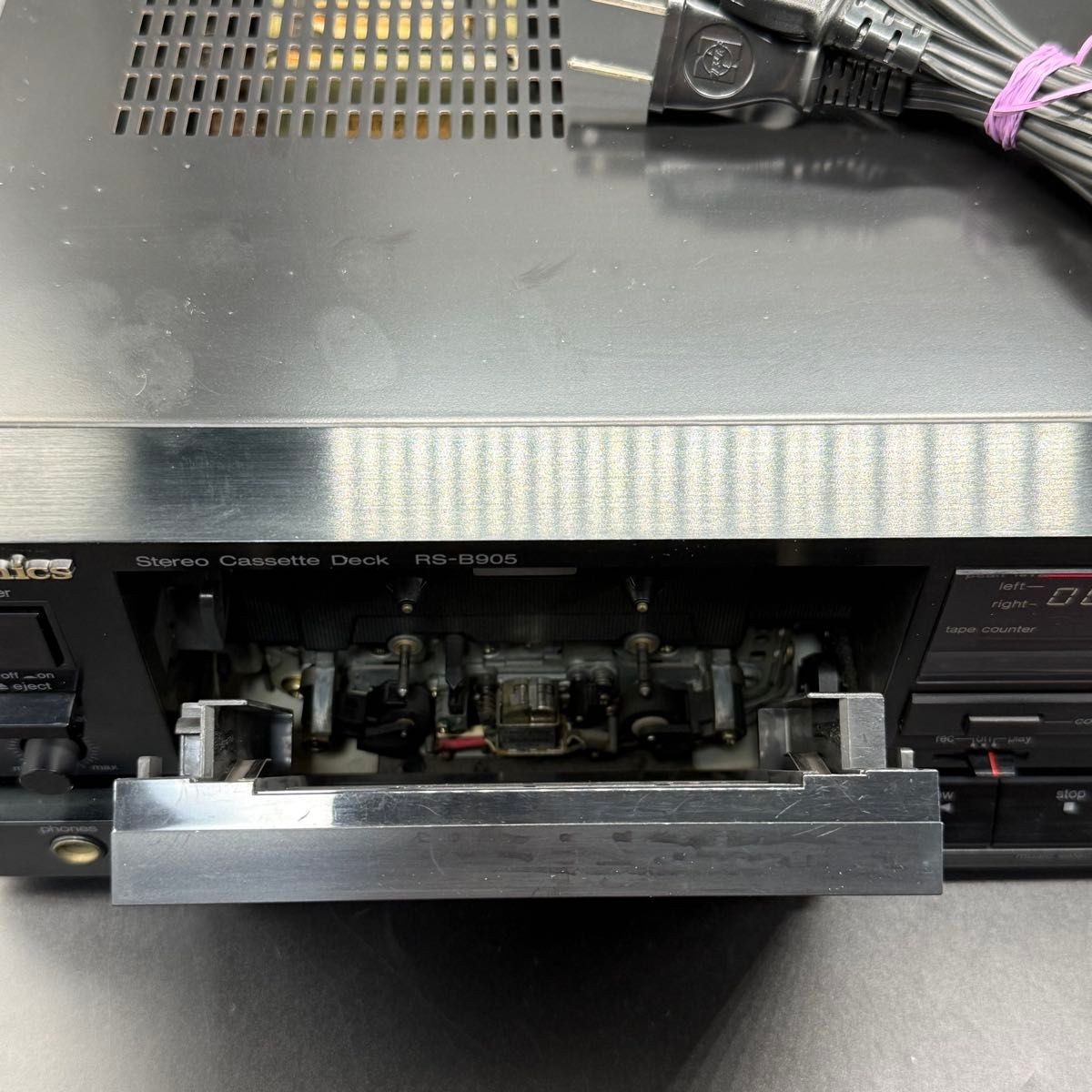 Technics RS-B905 Cassette Deck dbx 3 Head Direct Drive High End Hi