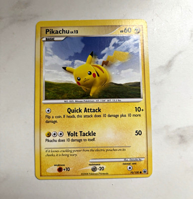 Pokemon TCG Pikachu 70/100 Majestic Dawn Regular PC 60 HP
