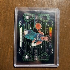2021 Panini Obsidian LaMelo Ball Pitch Black Electric Etch Green /25 #2 SSP