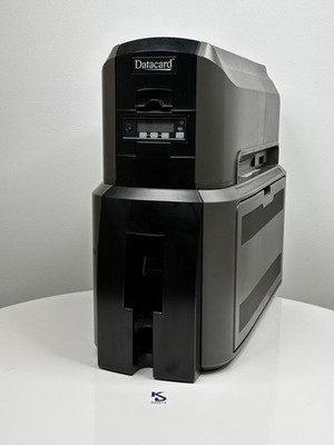 Entrust Datacard CD800 Color ID Card Printer (PX30) w/ CLM Expansion Base