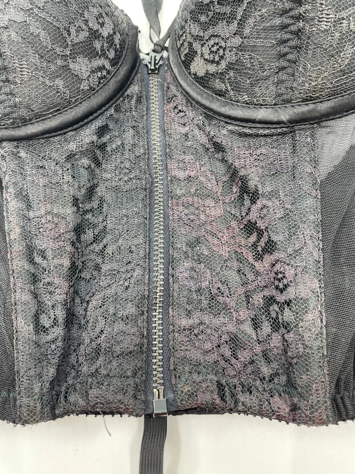 Sujetador / Bustier Long Line: vintage, espalda y sin tirantes, talla 32A, años 60 Foto 2 de 4