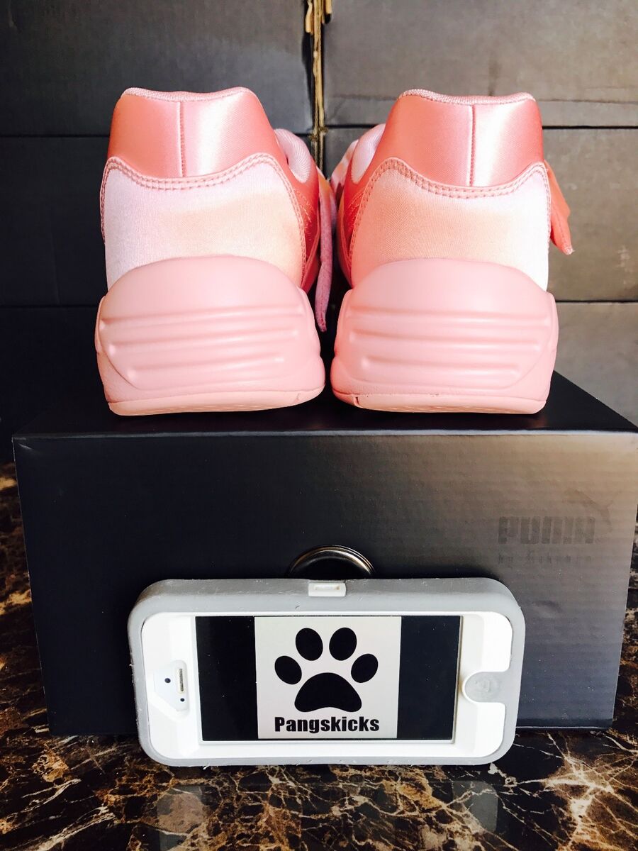 Puma Fenty by Rihanna Bow Sneaker Pink Silver 365054-01 Puma Fenty by Rihanna Bow Sneaker Pink Silver 365054-01
