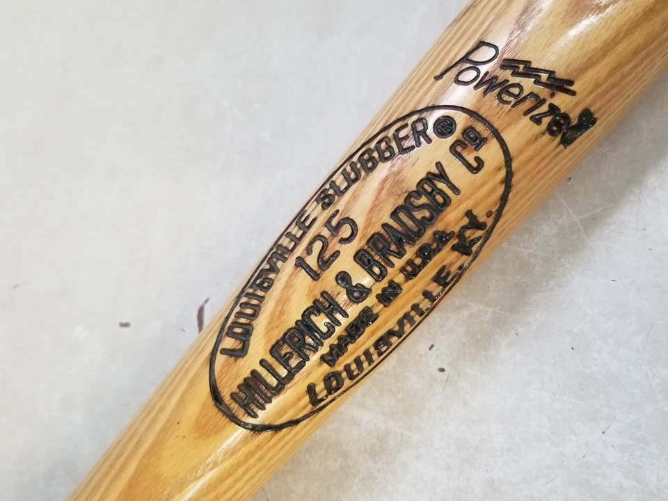 Bate de béisbol Stan Musial genuino firmado Louisville Slugger 125  Foto 3 de 4