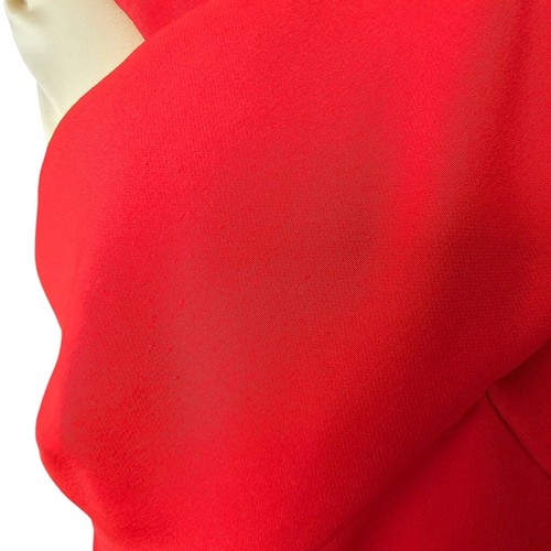 Milly Elegant Red Top Cross Midi Dress Sz 8 - Picture 8 of 8