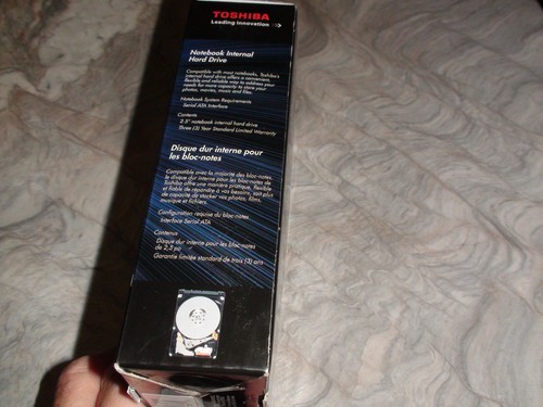 NewSealed Toshiba 500GB Laptop internal hard drive 5400 RPM, PH2050U-1I54 sealed - Picture 6 of 9