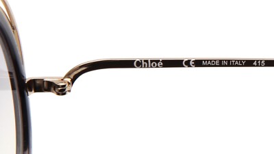 New Chloe CE120S 731 Gold Sunglasses 58-23-135mm B62mm Italy