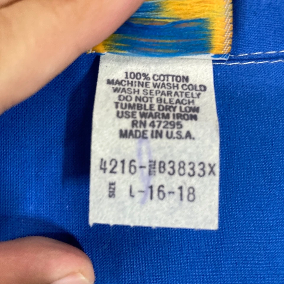 Camisa Top Vintage Años 80 90 Colorblock Mujer S Bloque de Color Geométrico Niños 16/18 L Foto 4 de 4