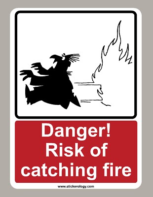GEFAHR FEUERGEFAHR AUFKLEBER SCHILD GRÖSSE WÄHLBAR STANDARD ODER GLASAUFKLEBER