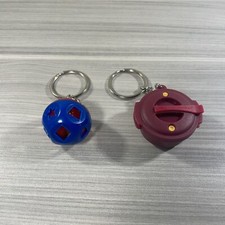 Tupperware Keychain Set of 2 Mini Shape-o-Toy, Micro Pressure Original Bags New 