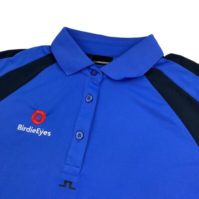NEW J Lindeberg Women's Riya Lux LPGA Beatriz Recari Tour Issue Polo   MEDIUM