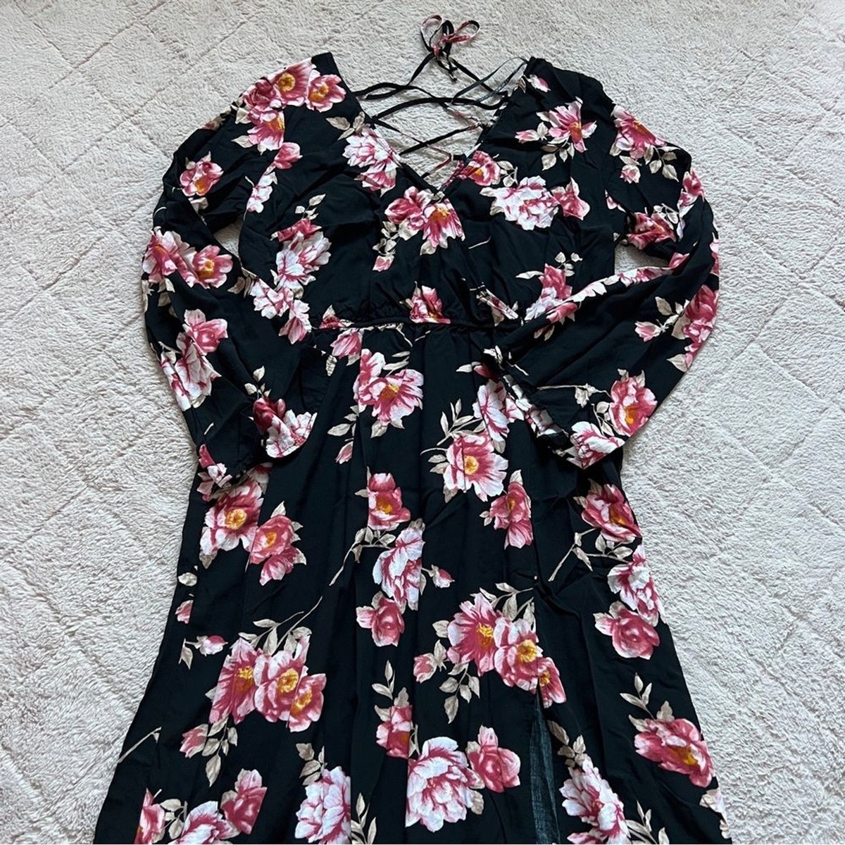 Forever 21 Floral Maxi Dress Women’s Size 1X