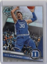 KYLE FILIPOWSKI NCAA Duke 2023-24 Bowman Chrome U Refractor RC #23 Card B