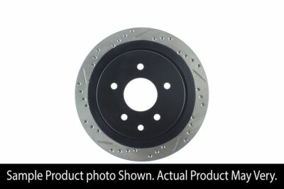 StopTech Sport Drilled Slotted Brake Rotor Rear Right for Nissan 350Z ...