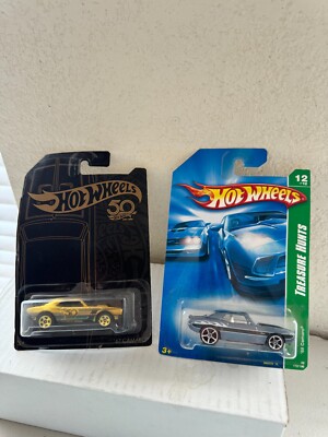 Hot Wheels Lot 2x '67 Camaro 50th Anniversary 69 Camaro 2008