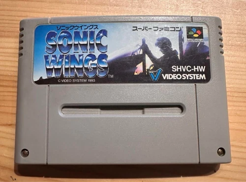 USED Nintendo Super Famicom Sonic Wings Aero Fighters SFC SNES Cartrige only