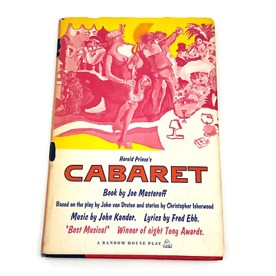 *VERY RARE* Harold Prince's Cabaret by Joe Masteroff  1967 First Ed