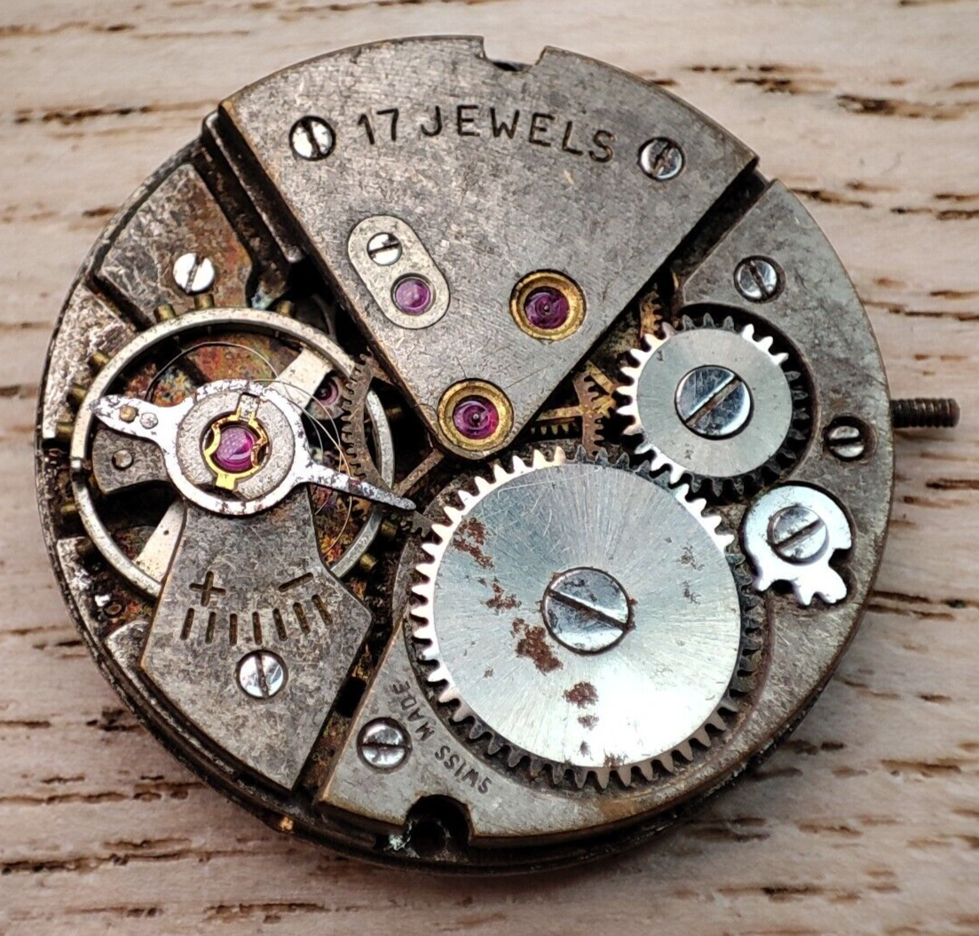 Watch movement - 23.6 mm - for parts and spares
