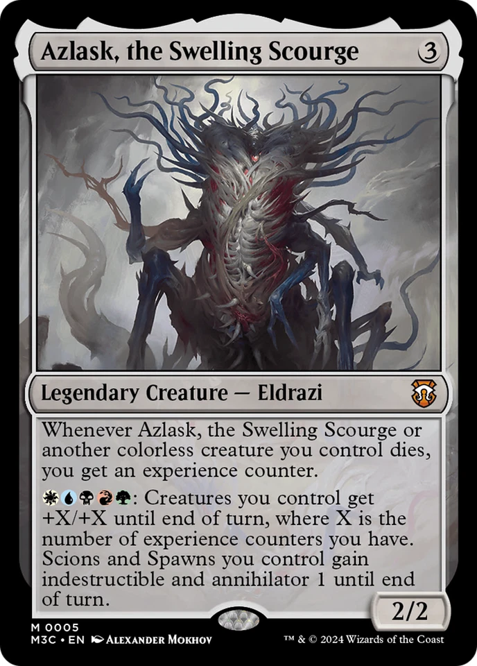 Azlask, the Swelling Scourge MTG EDH Commander Deck, Eldrazi Tribal! - Image 3 of 4