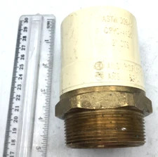 Transition Fitting Brass 2" ASTM D2846 CPVC-4120 New