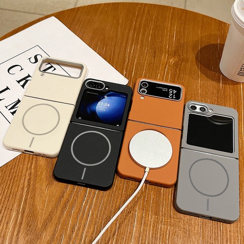 Soft TPU Magsafe Case For Samsung Galaxy Z Flip6 Flip5 Flip4 3 Magnetic Cover - Picture 14 of 24