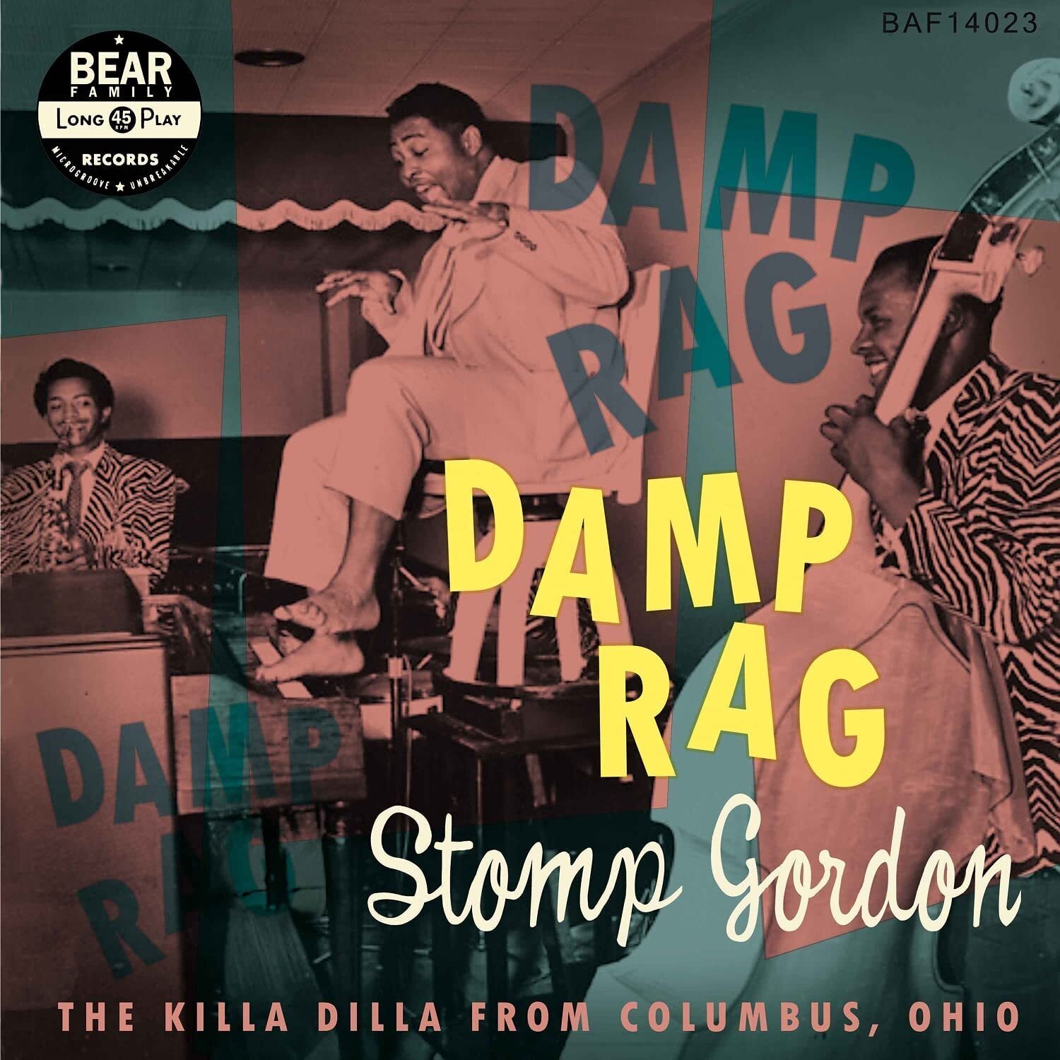 Stomp Gordon Damp Rag: The Killa Dilla from Columbus, Ohio (Vinyl LP)
