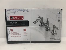 Delta Silverton Bathroom Faucet Chrome 2-Handle Widespread 35713LF-ECO