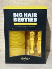 DryBar - Big Hair Besties - 16 Self Grip Rollers & 6 Hair Clips - New in Box