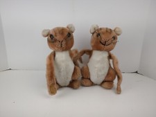 Dakin Chipmonks Squirrels Hugging Couple Plush Stuffed Animal Vintage Rare 9"