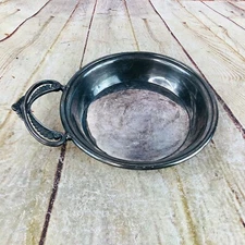 Vintage silverplate Porringer Dish 
