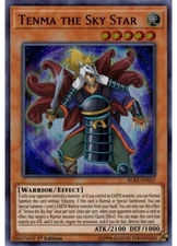 Yugioh - Tenma the Sky Star (Ultra Rare) (1st Edition) - BLRR-EN037 P