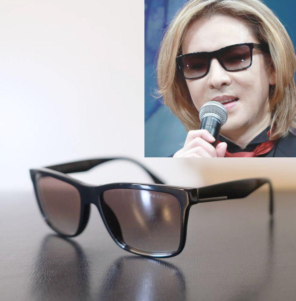 PRADA Sunglasess Worn by X JAPAN Sunglasses Yoshiki J-POP Artist
