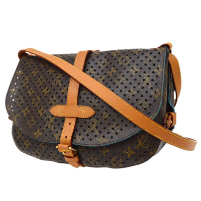Louis Vuitton Monogram Perfo Saumur 30 Shoulder Bag M93998 Louis Vuitton Monogram Perfo Saumur 30 Shoulder Bag M93998