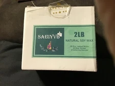 SAEUYVB Natural Soy Candle Wax and for Making - 2Lb