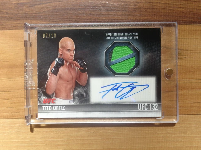 2012 Topps UFC Tito Ortiz / Ryan Bader Relic  2/10
