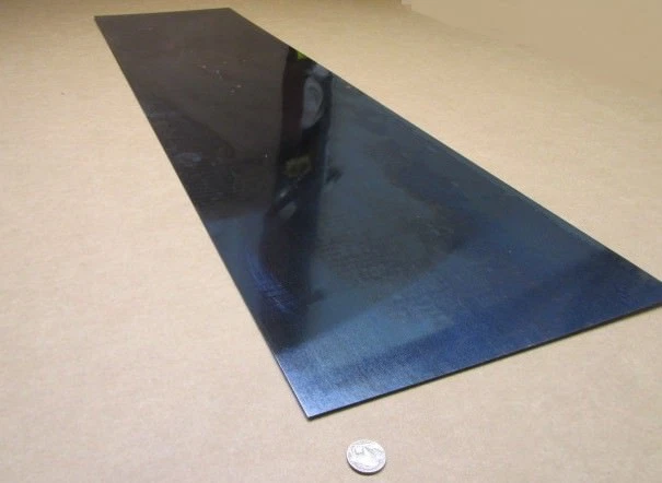 Cuña de acero con resorte templado azul duro 1095 .020" x 12" de ancho x 48" de largo Foto 4 de 4