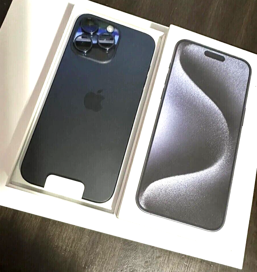 Buy Apple iPhone 15 Pro Max - 256 GB - Blue Titanium (Unlocked