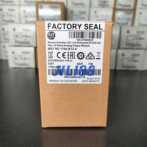 Free Shipping New Sealed AB 1794-IE12 SER A Flex 12 Point Analog Input Module - Picture 2 of 5