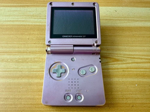 Nintendo Gameboy Advance SP AGS101 Pearl Pink Handheld System Console