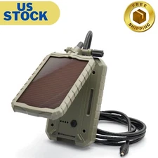 Durable Sol-Pak Solar Battery Pack 12V Solar Power Panel Rechargeable Battery