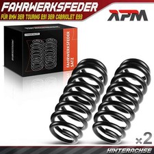 2x Feder Fahrwerksfeder Hinterachse für BMW 3er Touring E91 3er Cabriolet E93